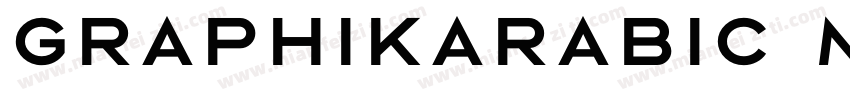 graphikarabic medium字体转换